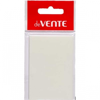 Клейкая бумага д/заметок deVENTE (51*76мм) 50л, пластиковая прозрачная арт.2011327