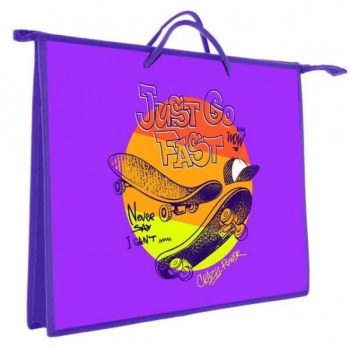 Папка д/рисования А3 с ручкой  арт.ПР 3-20 Скейт граффити