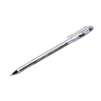 Ручка гелевая Crown черная, 0.5мм арт.HJR-500B