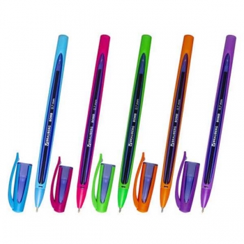 Ручка шариковая BRAUBERG BOMB GT Color, 0,7мм, синяя, масляная,  цвет корпуса ассорти арт.143346
