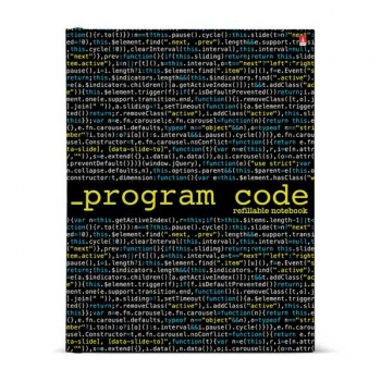 Тетрадь А5 80л на кольцах Альт PROGRAM CODE, 7БЦ со сменным блоком арт.7-80-081/08