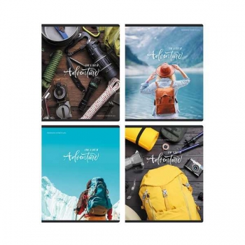 Тетрадь 96л в линейку BG Горы зовут, глянцевая ламинация арт.Т5ск96_лг 11101