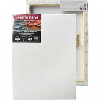 Холст грунтованный на подрамнике deVENTE ARTISTIC STUDIO 30*40см, 100% хлопок 280 г/м2, мелкое зерно арт.8150415