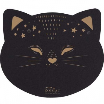Коврик д/мыши deVENTE (250*220*3 мм) Zodiac фигурный в форме кота арт.4107400