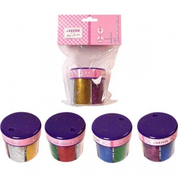 Блестки (глиттер) 60 гр* 6 цв, Basic для декоративных работ в блистере, ассорти арт. 8003000