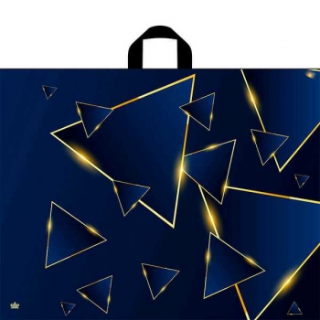 Мешок 55х70см ПНД 50мкм с петлевой ручкой, Свечение арт.н00269306