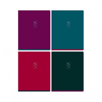 Тетрадь 96л в клетку BG Monocolor. Bright color, тиснение фольгой арт.Т5ск96_тф 11120