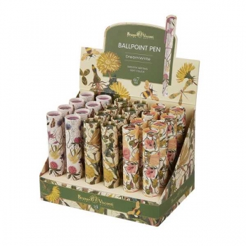 Ручка шариковая Bruno Visconti DreamWrite. Flora  в карт. тубе, 0,7 мм, синяя, 3 вида арт.20-0264/21