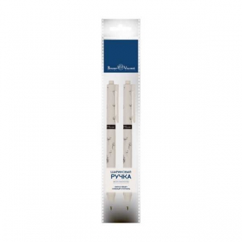 Ручки шариковые автоматические НАБОР Bruno ViscontiArtClick.Одуванчики,0.5мм,2шт,синие,в пакете с е/п арт.20-0281/01-2