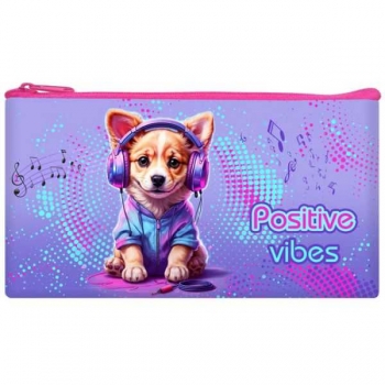 Пенал мягкий 205*108 мм арт.ПМП 01-20 Disco puppy