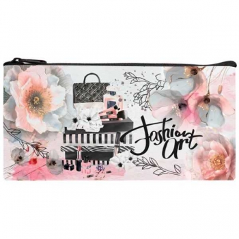 Пенал мягкий 220х120 мм, ткань, дизайн арт.ПМП 17-20 Fashion art