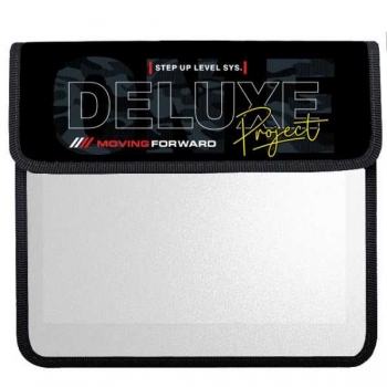 Папка д/тетр. А5 клапан прямоуг.на липучках арт.ПТ-45 Deluxe