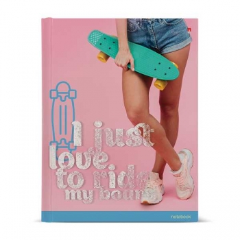 Тетрадь А5 80л на кольцах Альт PENNY BOARD, 7БЦ со сменным блоком арт.7-80-081/42