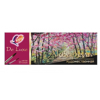 Акварель Люкс, 16цв, б/к, , в карт. уп арт.14С 1019-08
