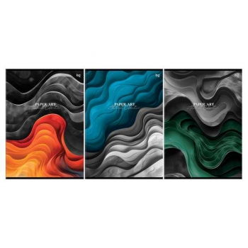 Тетрадь А4 96л в клетку BG Paper art, матовая ламинация арт.Т4ск96_лм 08664