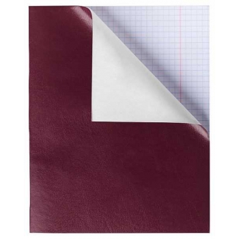 Тетрадь 96л в клетку Hatber, бумвинил, бордовая арт.96Т5бвB1/013376