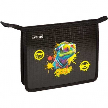 Папка д/тетр. А5 на молнии, картон/пластик, конгрев, deVENTE Cool Lizard (240*198*45мм) арт.8053592