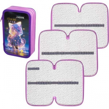 Пенал л/т 3-отдел. 205х120 deVENTE Chiisana Hoshi, конгрев, фольга арт.7013512