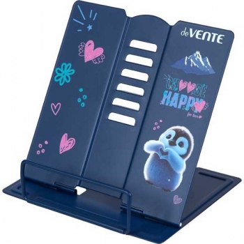 Подставка для книг металлическая deVENTE 154х152 мм Happy Pinguin  арт. 8063510