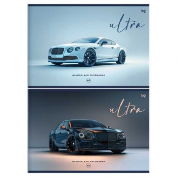 Альбом для рисов. А4 40л. на скрепке BG Ultra арт.АР4ск40_вл 08622