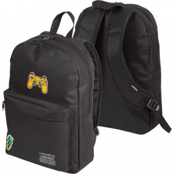 Рюкзак deVENTE подростковый 40х29х17 Game Time 1 отд и 1 перед карм., вышивка, темно-зеленый арт.7032515