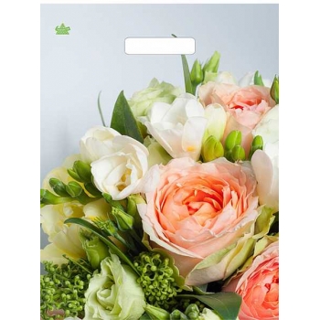 Мешок 40х31см ПВД 60мкм ламинированный с вырубной ручкой, Романтическое настроение арт.н00292231