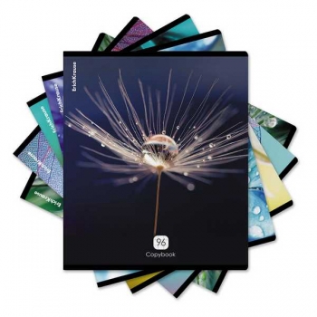 Тетрадь 96л в клетку ErichKrause Макромир, глянцевая ламинация арт.58291