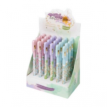 Ручка шариковая Bruno Visconti Primavera 0.38мм, синяя, корпус ассорти арт.20-0240/70