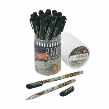 Ручка шариковая Bruno Visconti HappyWrite. FunColor.Машина, 0.5мм, синяя арт.20-0215/69