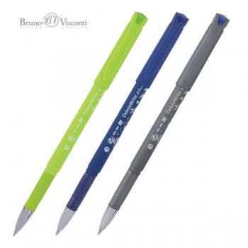 Ручка гелевая Bruno Visconti DeleteWrite Art. Космос, 0.5мм,синяя,СО СТИРАЕМЫМИ ЧЕРНИЛАМИ,корпус ассорти арт.20-0439