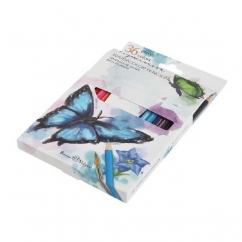 Карандаши Bruno Visconti 36цв DREAM WORLD акварельные, трехгранные, в картонной уп. арт.30-0137