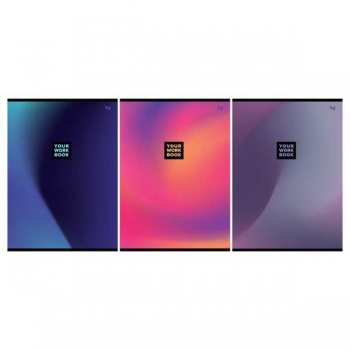 Тетрадь А4 48л в клетку BG Monocolor. Gradient арт.Т4ск48 63251