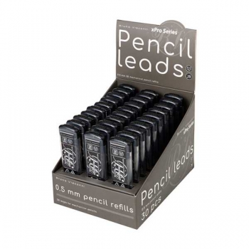 Стержни для автоматич. каранд. 0,5 мм Bruno Visconti xPro, 2B, набор 24 грифеля арт.21-0032