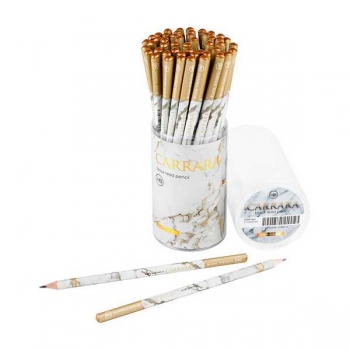 Карандаш Bruno Visconti HB ч/гр. Carrara. White, трехгранный арт.21-0030/95