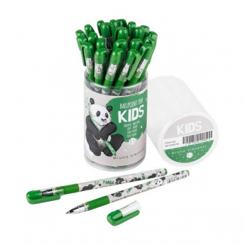 Ручка шариковая Bruno Visconti MagicWrite. Kids. Панда, 0.5мм, синяя арт.20-0240/49