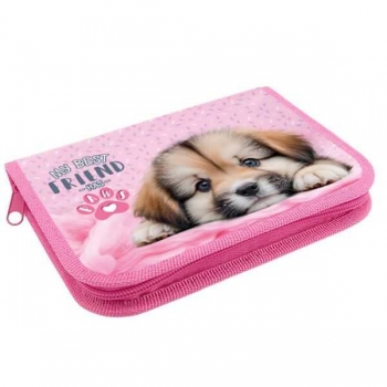 Пенал л/т 1-отделен. большой 190*130 арт.ПКК 04-5 Щенок Лапка