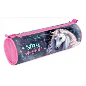 Пенал мягкий Тубус 210*70 арт.ПМО 05-20 Звездный единорог