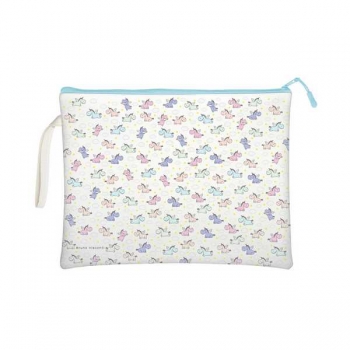 Папка на молнии А4  Bruno Visconti (340х260 мм), СКАЗОЧНЫЕ ЕДИНОРОГИ, экокожа, с петлей арт. арт.14-001/12