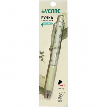 Ручка автоматическая deVENTE Aroma Flowers, 0.7мм, ароматизир. чернила (жасмин), пластик корп., синяя арт. 5070502