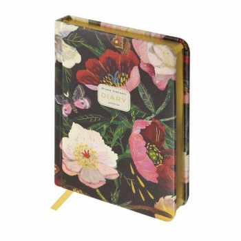 Ежедневник А6+ 110*155 мм, недатир. Bruno Visconti  FLORA.Пионы 240 стр, тв.обл, золотой срез арт.3-745/07