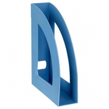 Лоток вертикальный СТАММ Респект 70 мм, сине-голубой  арт. ЛТВ-31685