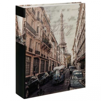 Фотоальбом 18х23см, 200 фото 10х15см, ArtSpace Paris Street, ПП карман, переплет-термосварка  арт. PA200_66515