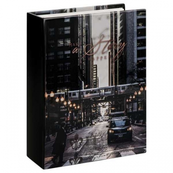 Фотоальбом 13х17см, 100 фото 10х15см, ArtSpace The rhythm of the big city,ПП карман,переплет-термосв. арт. PA100_66510