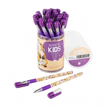 Ручка шариковая Bruno Visconti MagicWrite. Kids. Лисенок, 0.5мм, синяя арт.20-0240/48