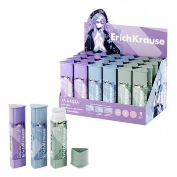 Клей-карандаш ErichKrause Prism Manga  8г. в карт. дисплее арт.63165