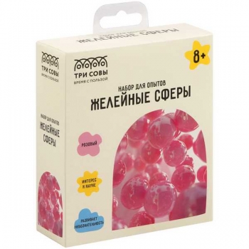 Набор для детского творчества - Химические опыты ТРИ СОВЫ Желейные сферы арт.EX235T