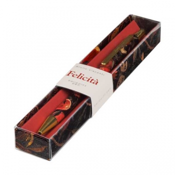 Ручка Bruno Visconti  Felicita.FLORA.ГРАНАТ шарик.автомат.в картон.футляре,0.7мм,синяя,метал.корпус арт.20-0263/25