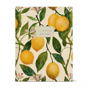 Тетрадь А5 80л на кольцах Bruno Visconti FLORA.LEMONS, со сменным блоком арт.7-80-634/09