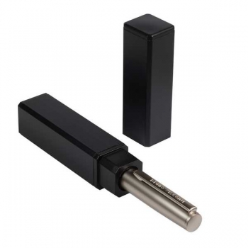 Ручка Bruno Visconti BOSTON шарик.автомат.в прямоуг.тубусе,0.7мм,синяя,мет.корпус шампань,черный футляр арт.20-0358/03