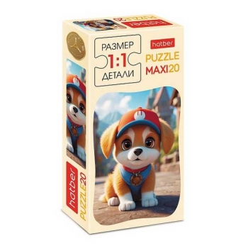 Пазл  20 эл. Hatber MAXI Забавный малыш, 165х230мм арт.20ПЗ5_32526